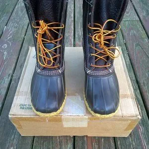 L.L.BEAN x TODD SNYDER Chocolate Bison Leather Bean Boots Todd Snyder | Shoes | Llbean X Todd Snyder Chocolate Bison  main image 3